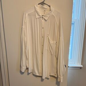 BKE Ivory Button-Up Shirt
